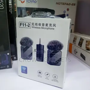 F11-2 Wireless Microphone Set for Vlog Podcast Recording