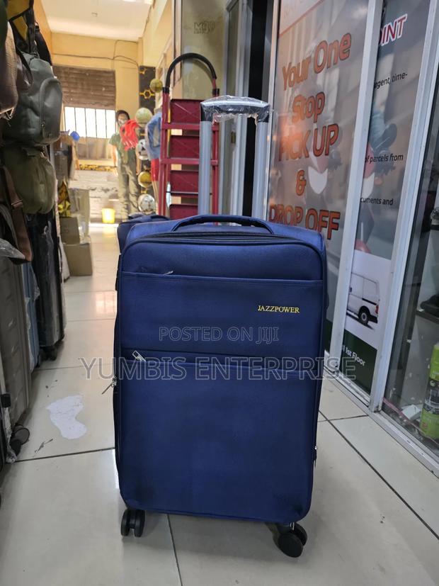 Medium Blue Jazz Power Fabric Suitcase Height 66cm at 3500 - main view