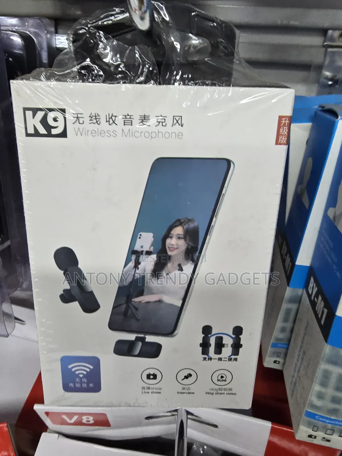 Lapel Mics Available Wireless