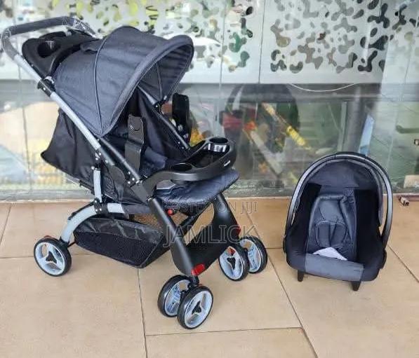 Mamakids 2-in-1 Baby Stroller Travel System + Car Seat – Sm