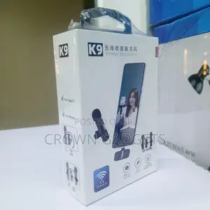 Wireless Lavalier Mic Set iPhone Android Vlogging Kit
