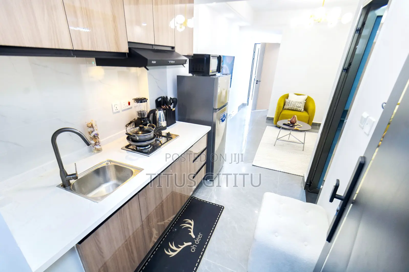 Luxury 1 Bedroom Riverside | Balcony Gym | Near Westlands Sarit |