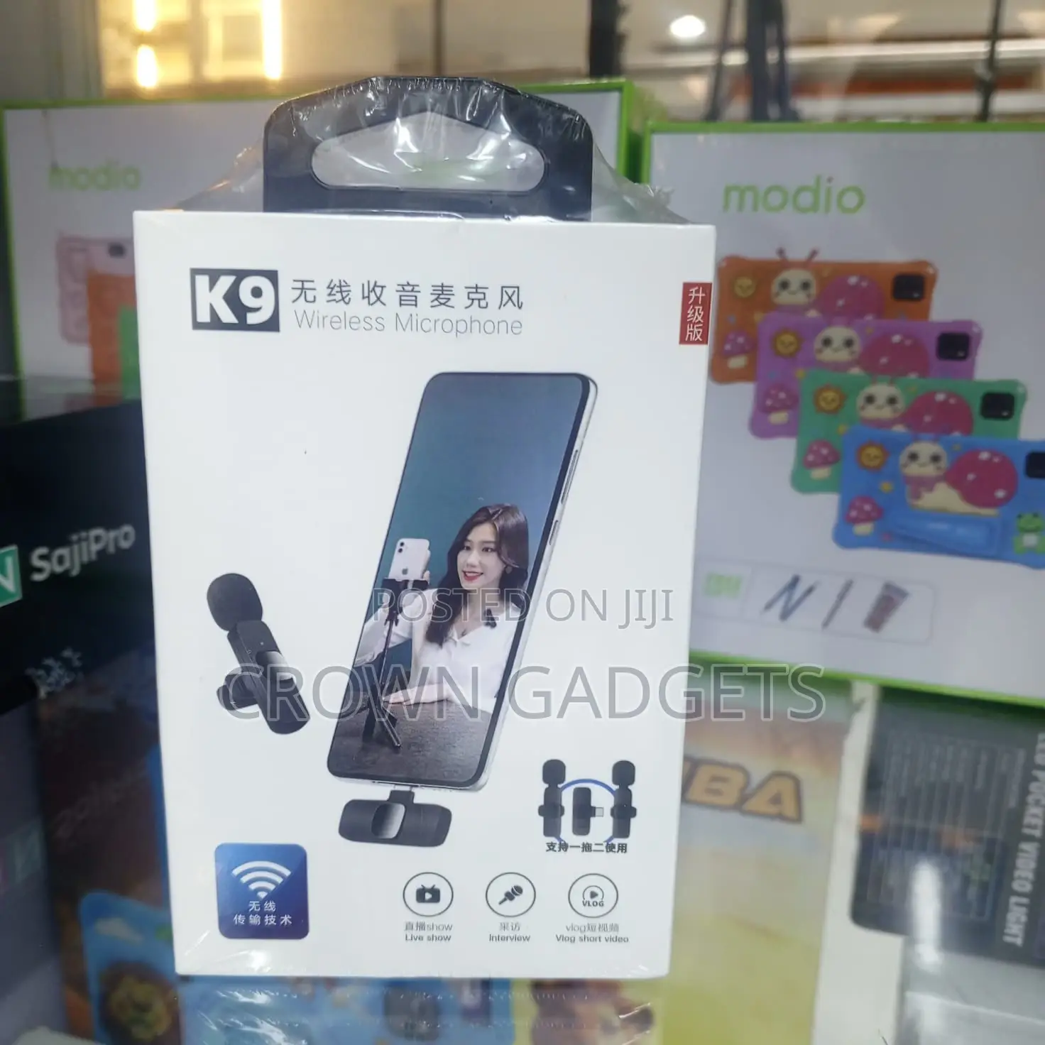 2.4ghz Wireless Microphone Type-C Lightning Receiver