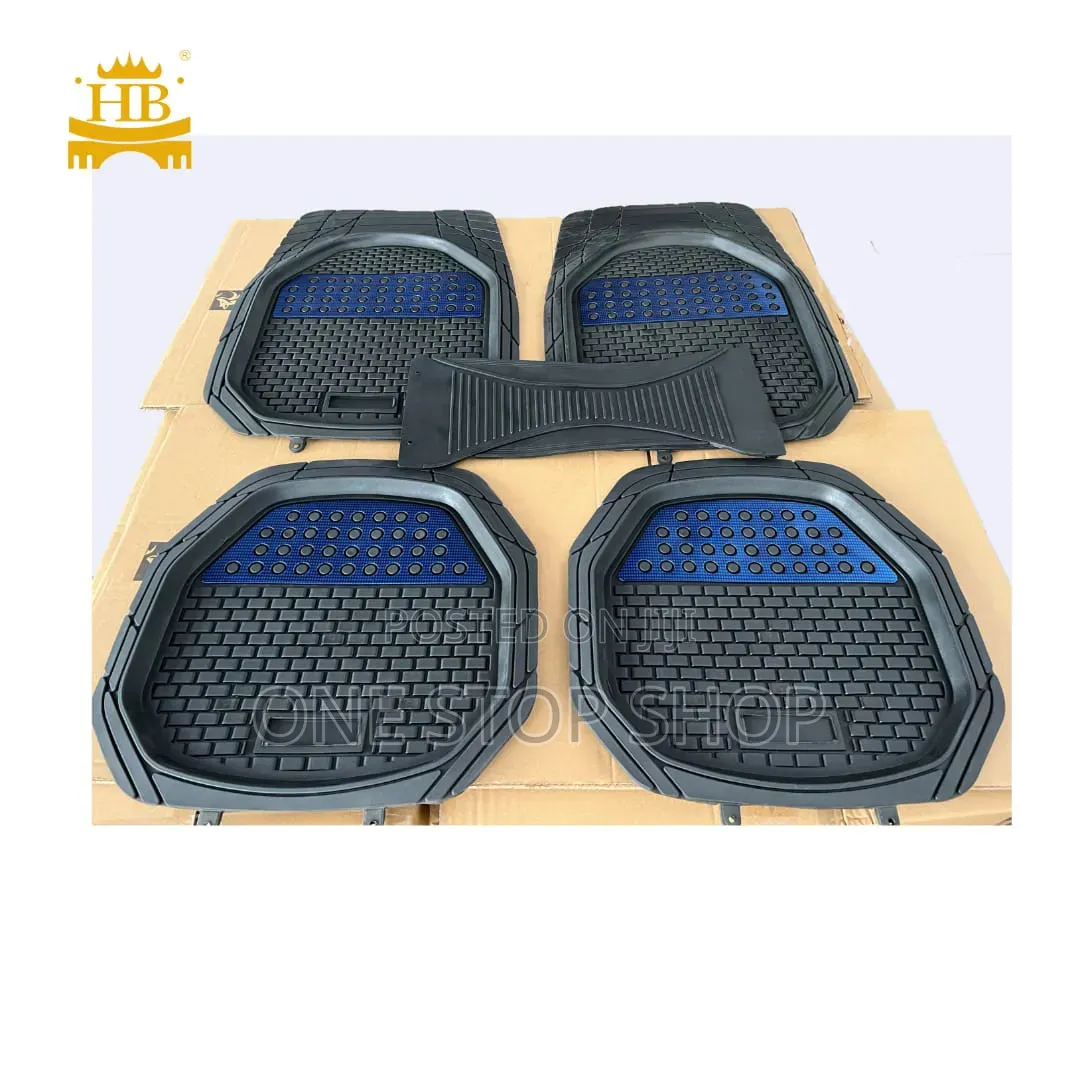 All Weather Protection Raised Thread Design Car Mats