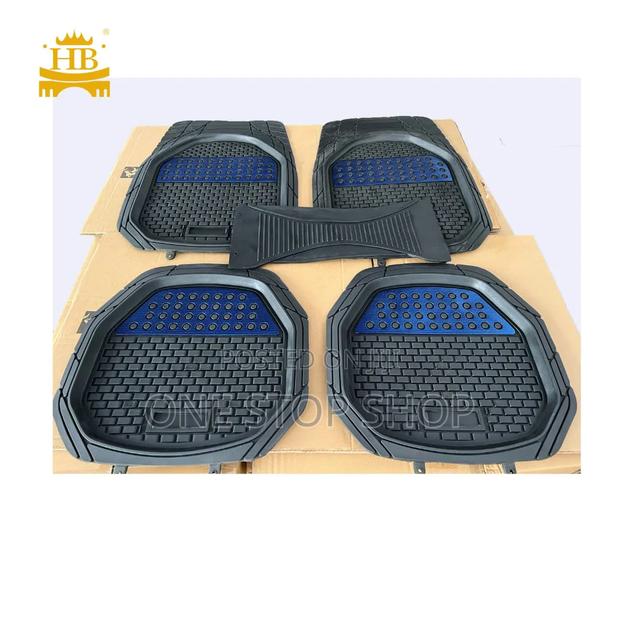 All Weather Protection Raised Thread Design Car Mats - main view