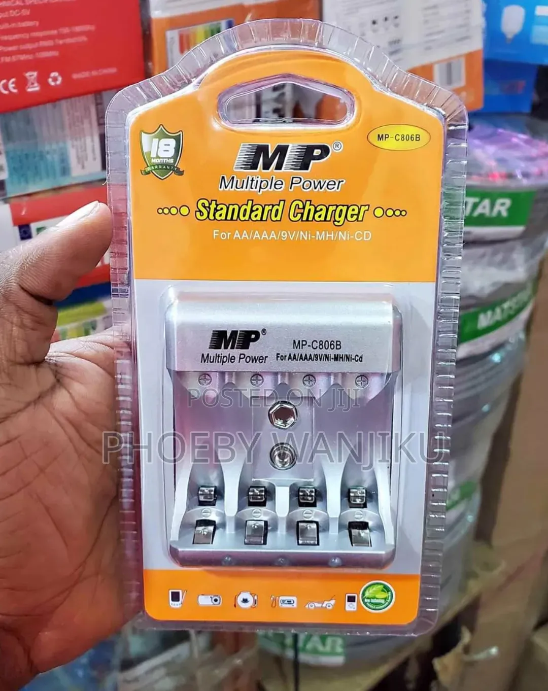Charger for Rechargeable Battery/Mp Charger
