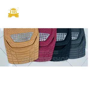 Antiskid Textured Backing Durable PVC Matsc