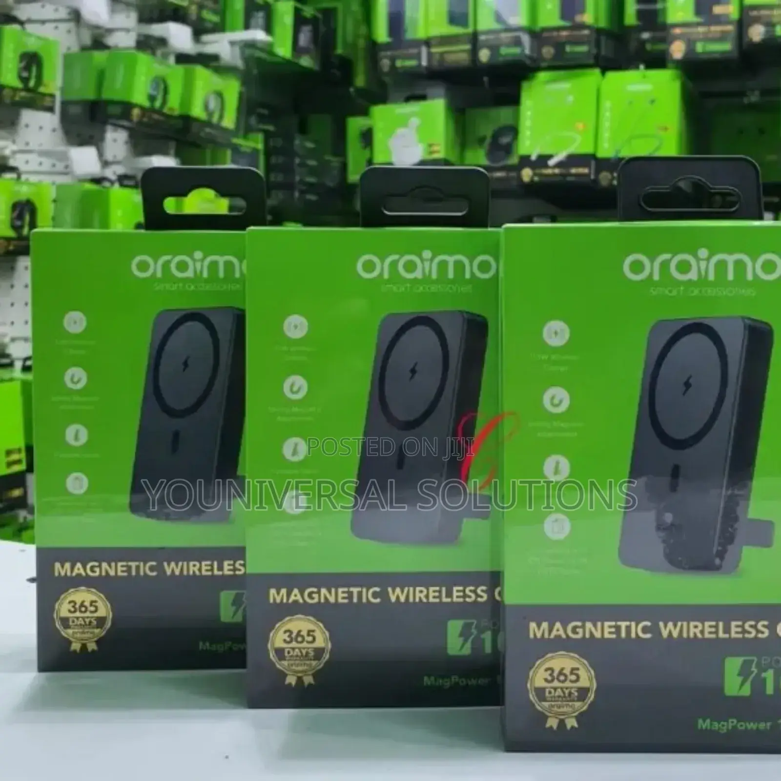 Oraimo *Magpower 15* Opb-7102w 10000mah *Magnetic Wireless
