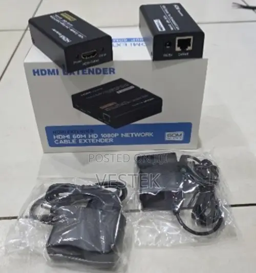 High Quality 60 Meters Hdmi Extender Over Single Cat5e/6 Cable Full Hd
