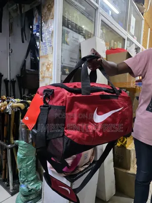 Reddish Nike Gym Bags
