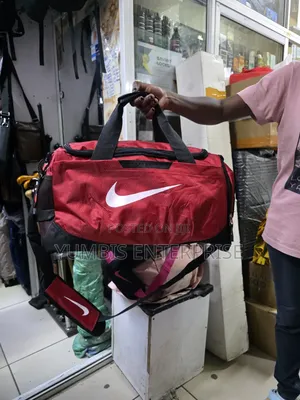 Reddish Nike Gym Bags