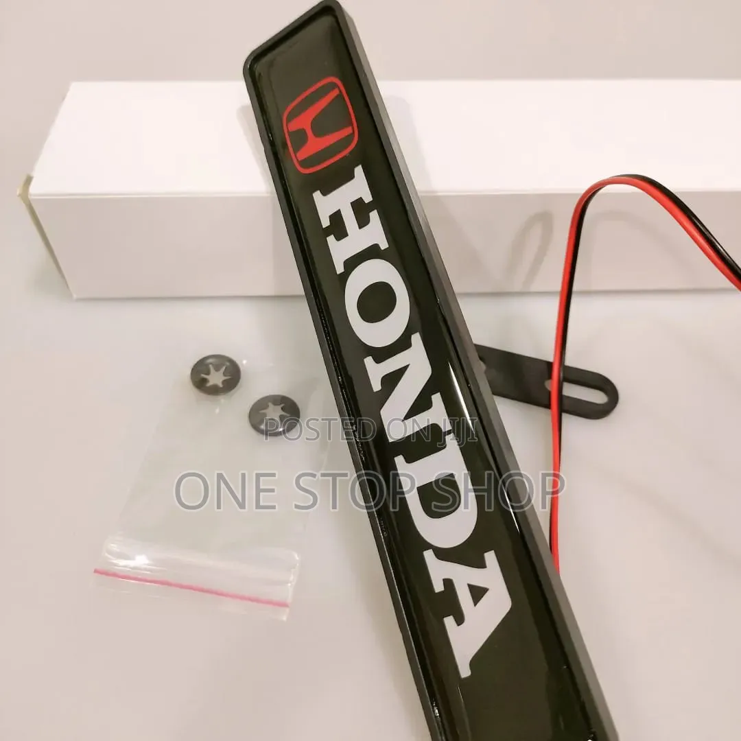 Honda Generation Led Front Grill Emblem Badge Light