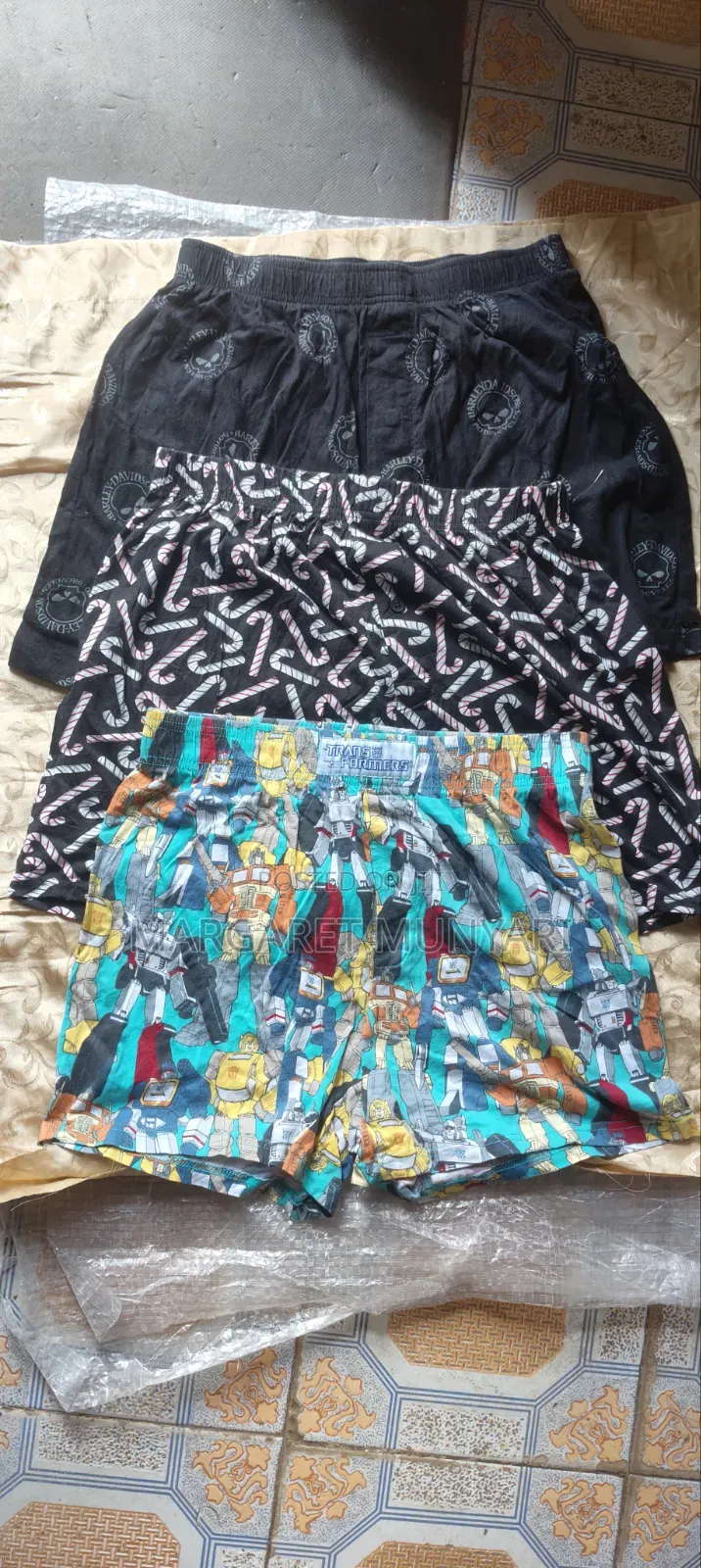 Coloured Men's Underclothes