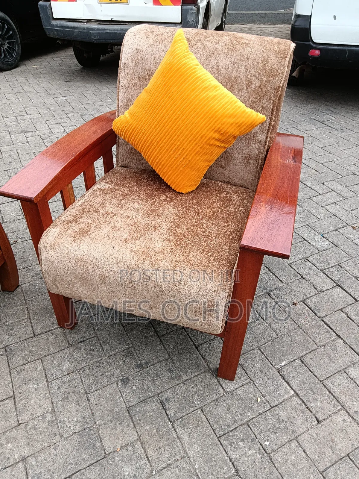 1 Seater Open Sofa