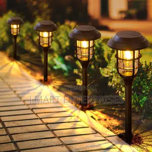 Solar Pathway Lights Outdoor, 8 Pack
