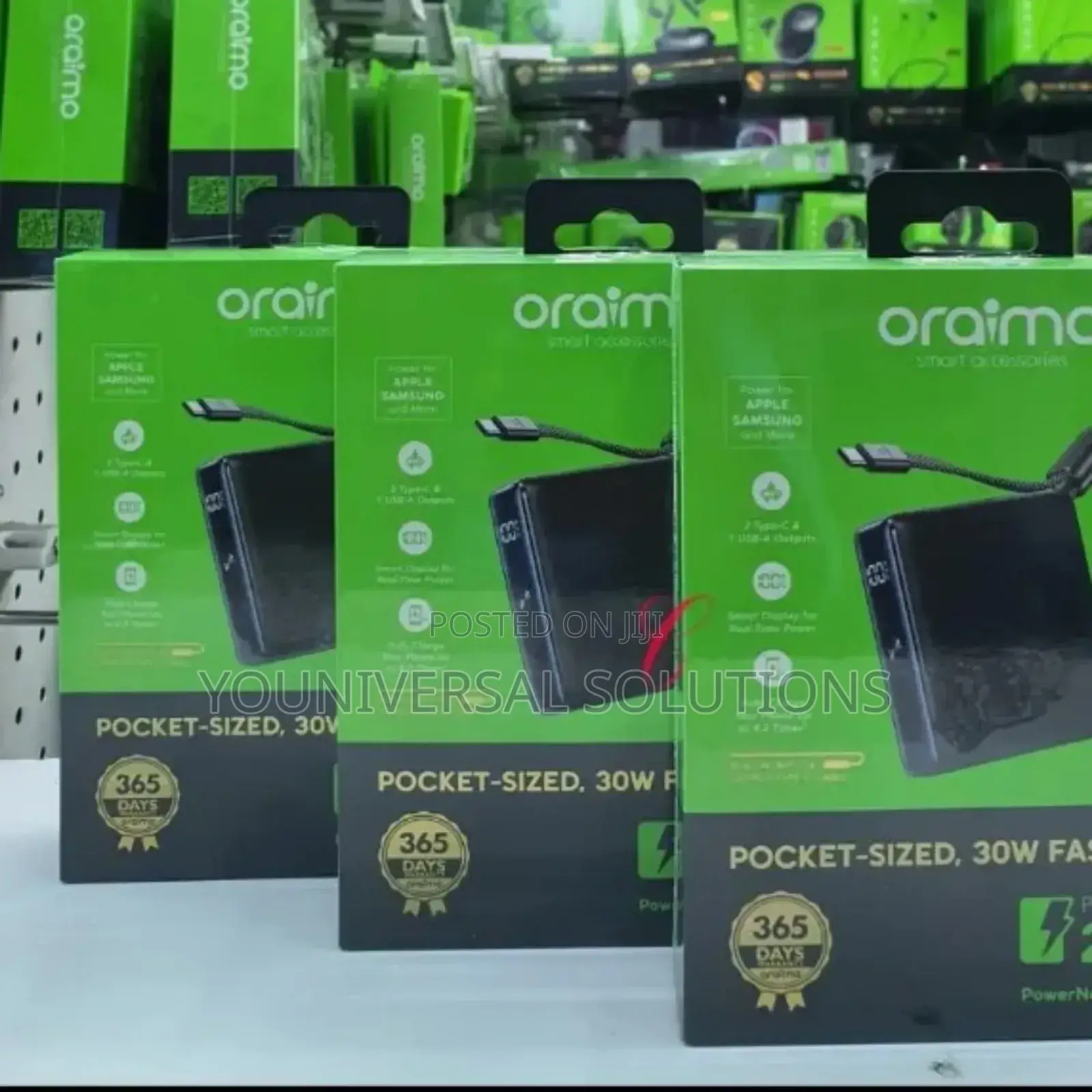 Oraimo Powernova L21 Opb-7203c *30w 20000mah*