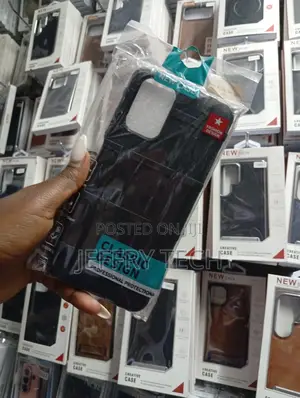 Black Rugged Armor Silicone Phone Case