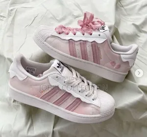 Ladies Adidas Superstar Cherry Blossom Sneakers