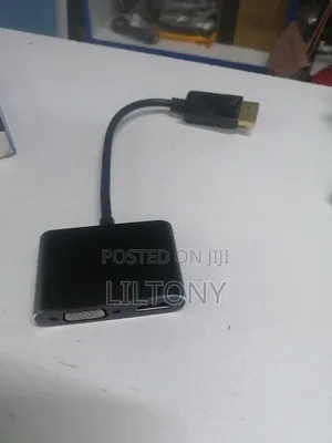 Display Port to Hdmi Vga Adapter