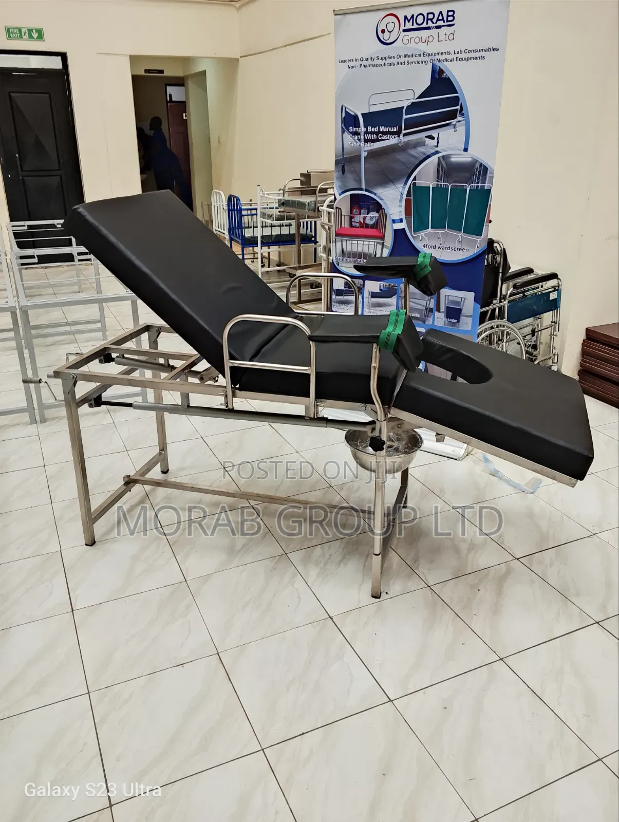 Delivery Bed (Stainless Steel With Cranks)