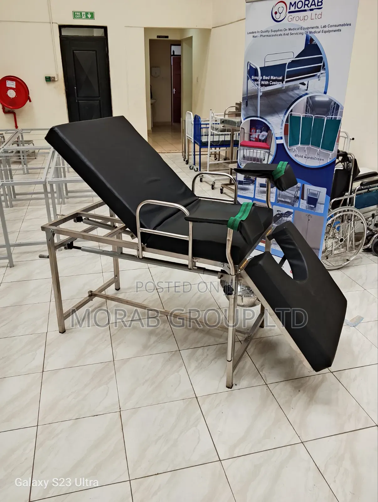 Delivery Bed (Stainless Steel With Cranks)