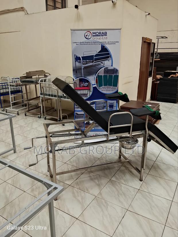Delivery Bed (Stainless Steel With Cranks) - thumbnail 9