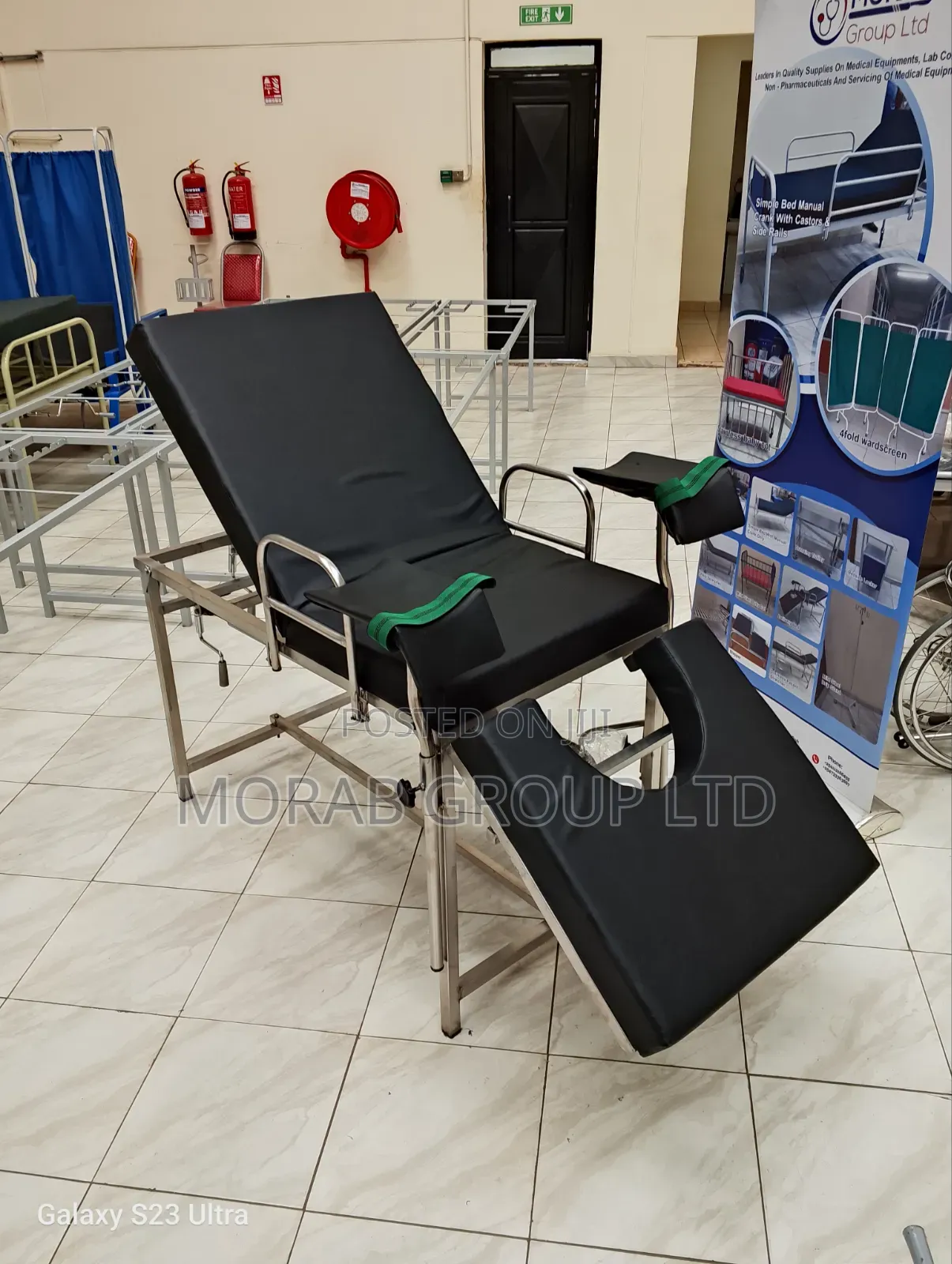 Delivery Bed (Stainless Steel With Cranks)