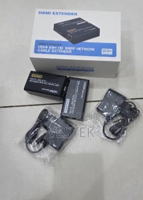 Fjgear Plug-and-Play Hdmi to Lan Utp 1920x1080 Hdmi Extender 60m
