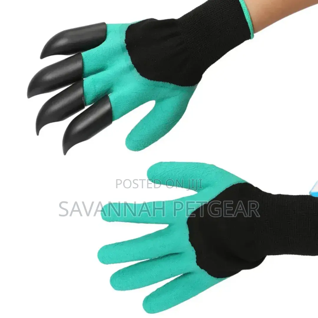 Soft Latex Gloves for Gardening and Construction Work - Pair