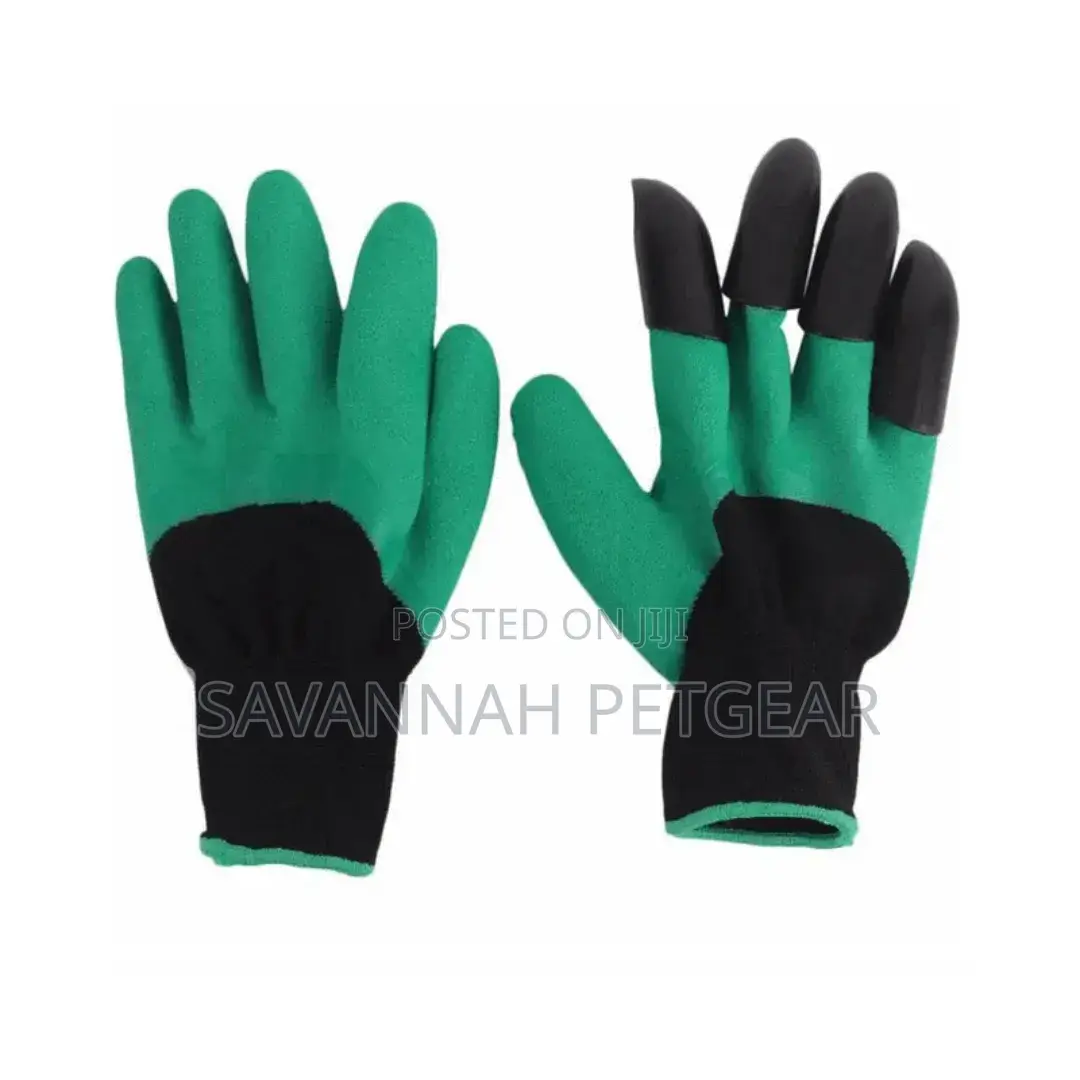 Soft Latex Gloves for Gardening and Construction Work - Pair