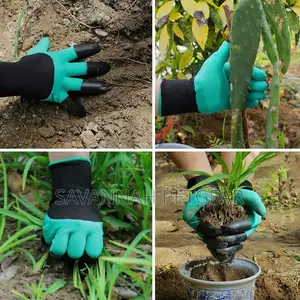 Soft Latex Gloves for Gardening and Construction Work - Pair