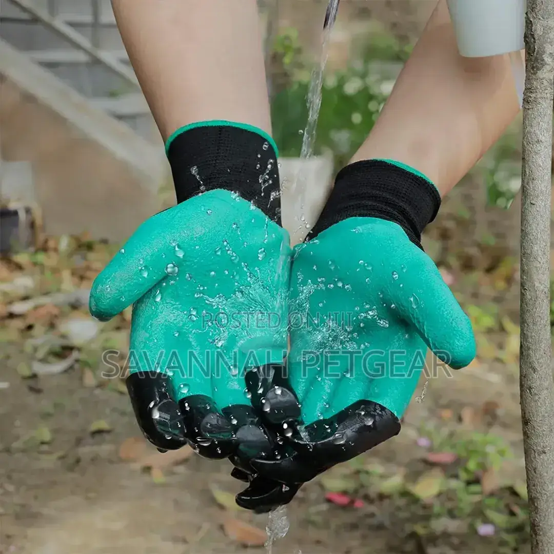 Soft Latex Gloves for Gardening and Construction Work - Pair