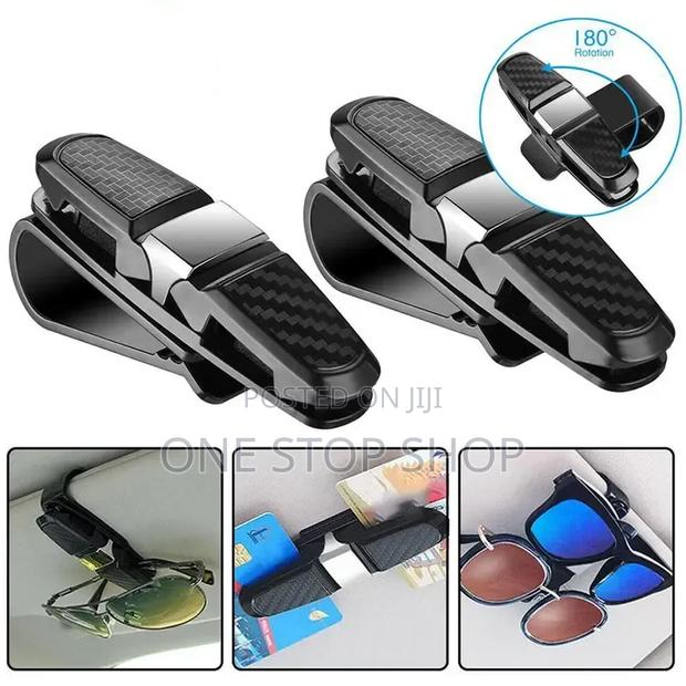 2pcglasses Clips Used To Hold Securely Sunglasses Cards