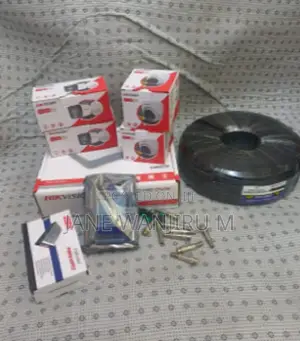 4 Channel-Complete Set Up of 4 CCTV Camera