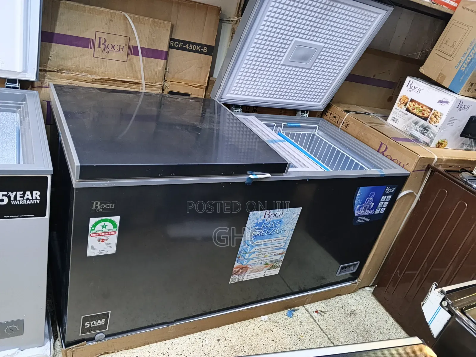 450l Deep Freezer (Gray Colour)