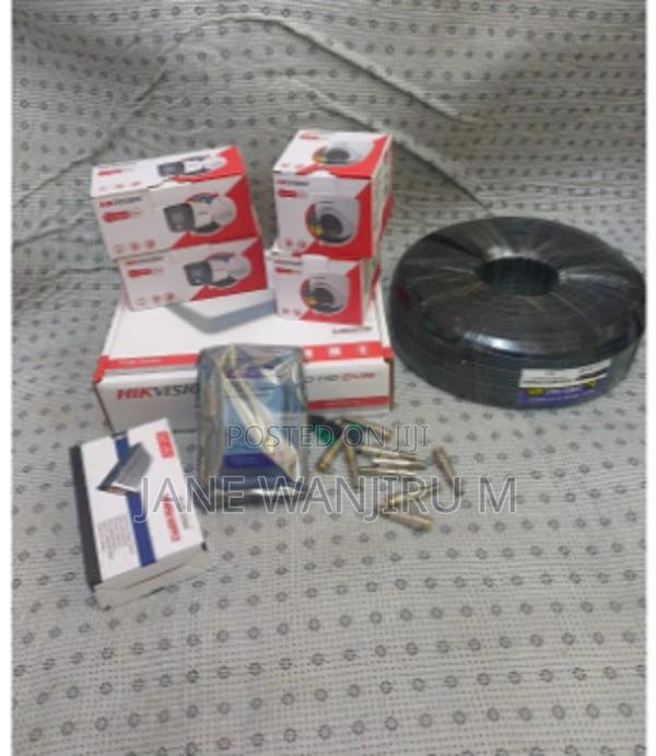Complete Full Color 4 Channel 4 CCTV Kit