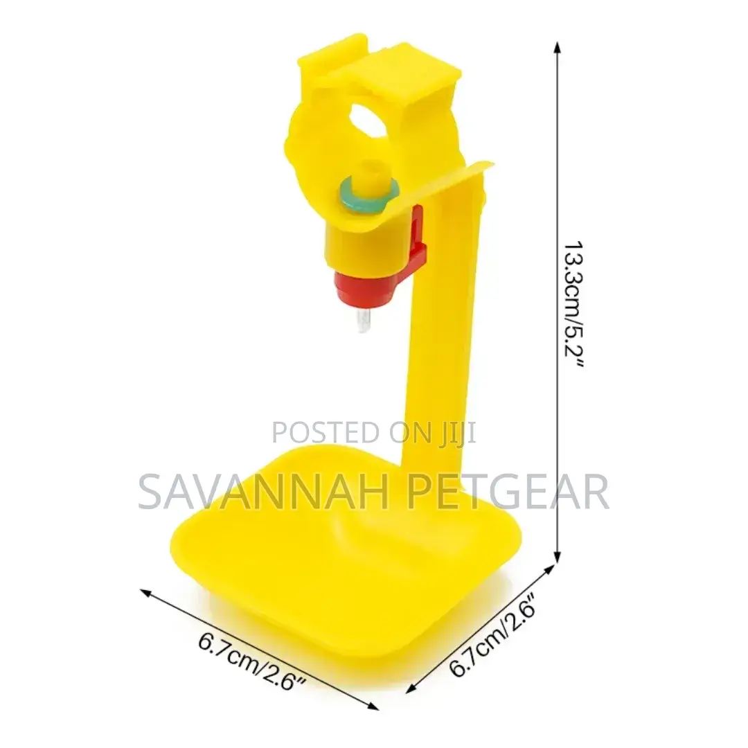 Automatic Plastic Chicken Nipple Drip Cup Drinkers Water Feeders