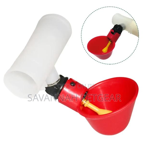 Broiler Chicken Drinkers and Feeders Poultry Chicken Drinker With Cup - thumbnail 2