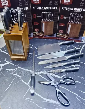 High Density Molecular Stainless Steel 8 Pc Knife Set