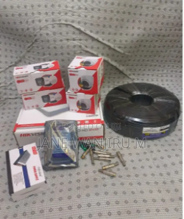 Hikvision 4 Channel 2mp Full Hd CCTV Camera Kit With 500gb DVR