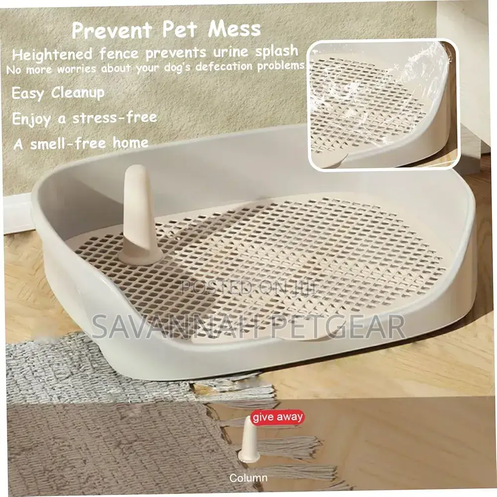 Plastic Dog Toilet Washable Indoor Potty Training for Small Dogs Puppy