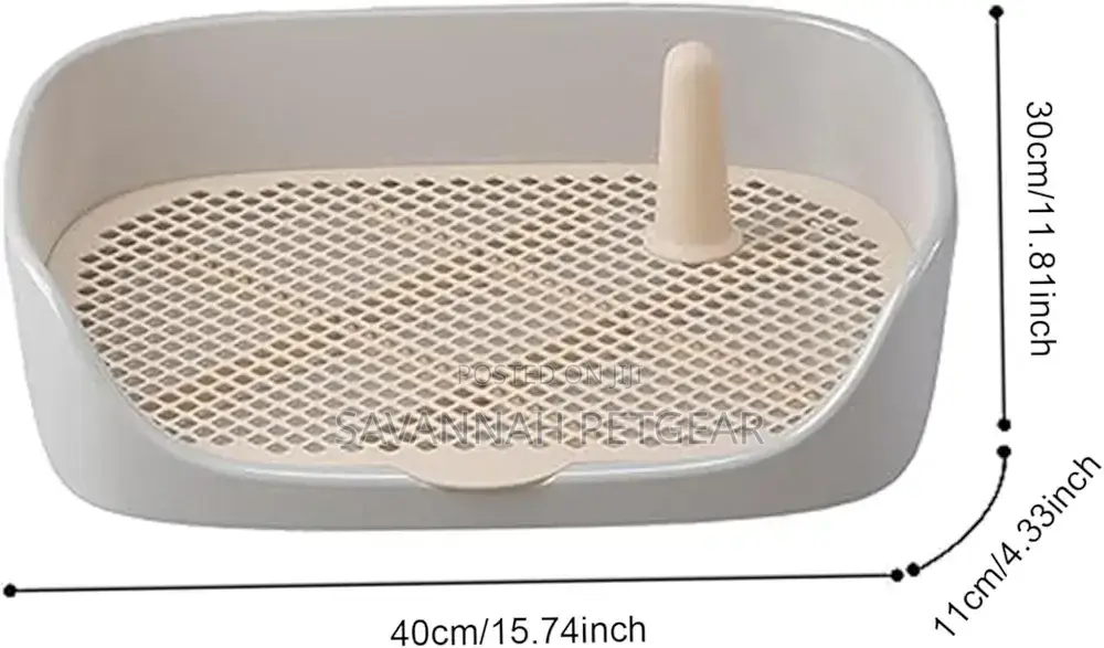 Plastic Dog Toilet Washable Indoor Potty Training for Small Dogs Puppy