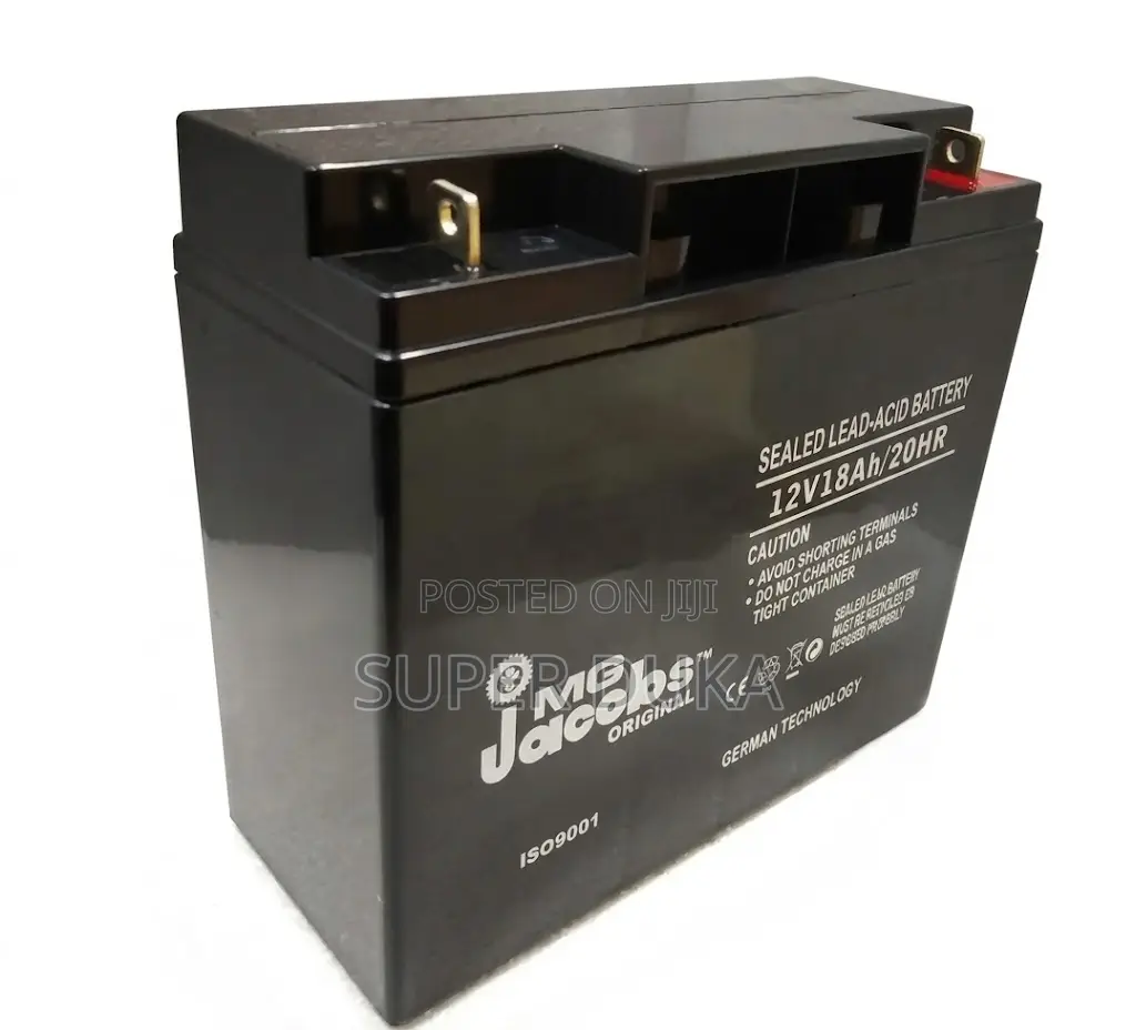 Jacobs 12v 18ah Sealed Lead-Acid (Sla) Battery – Deep Cycle Reliable