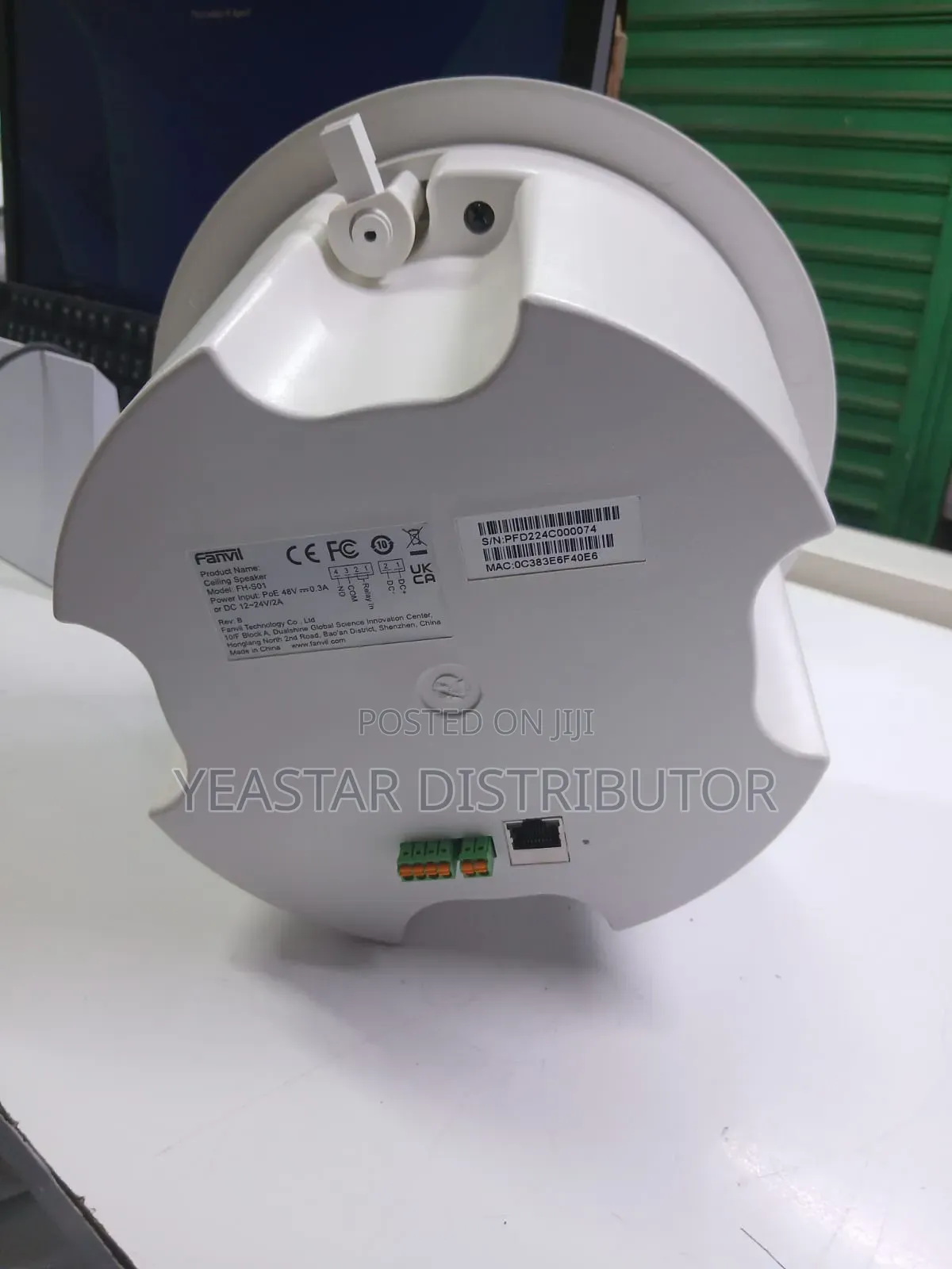 Fanvil Fh-s01 Sip Ceiling Speaker