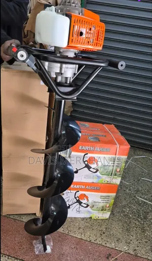 Earth Drilling Machine With 1m Long 10" Wide Single Bit