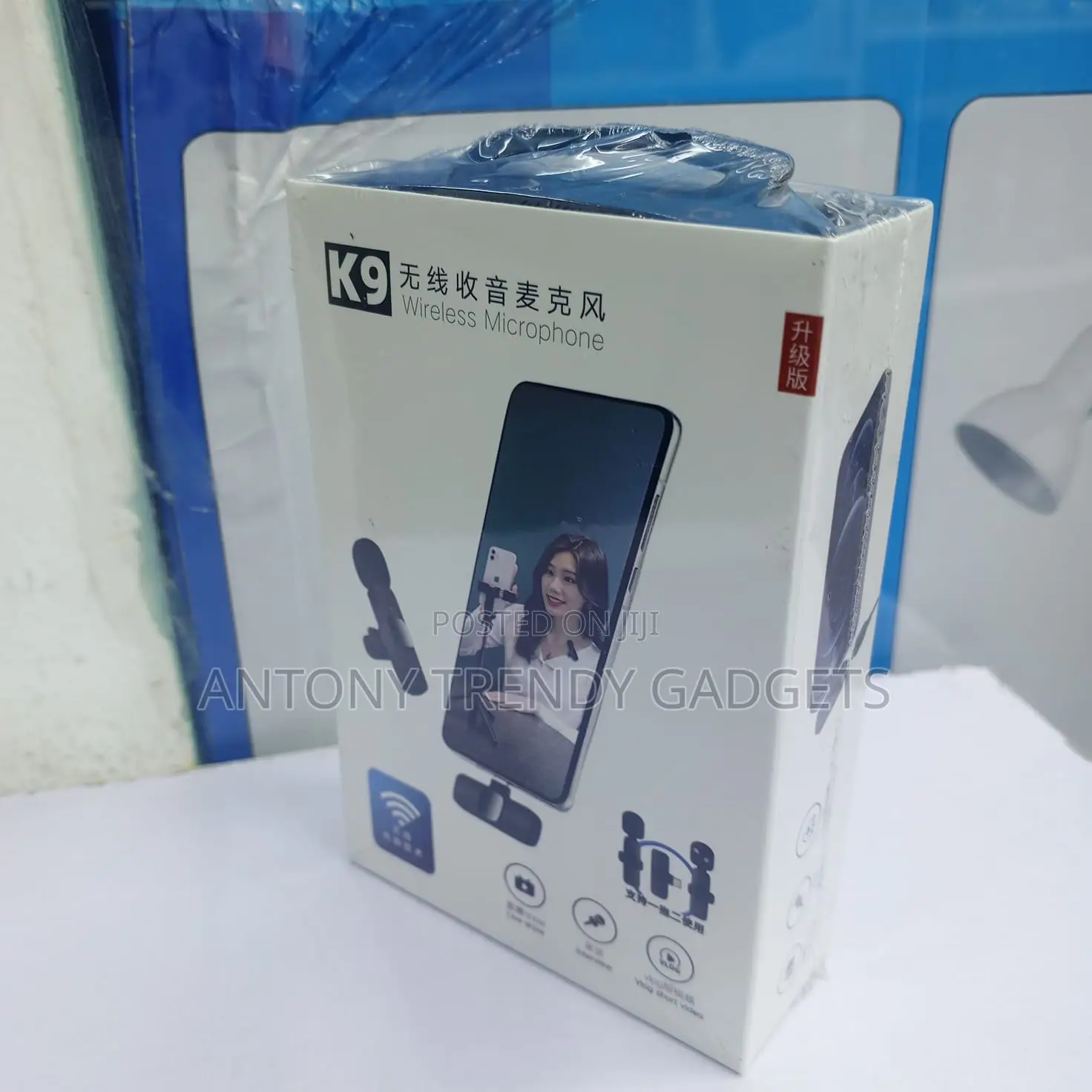 Vlogging Wireless Mic 6-8h Battery Interview Recording