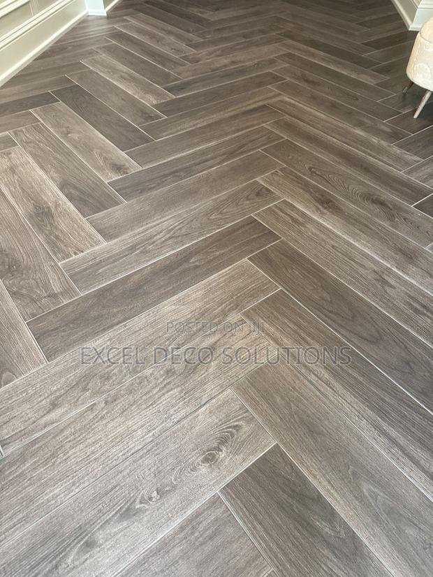 Herringbone SPC Flooring Premium Homes and Stylish Floor Finishing Use