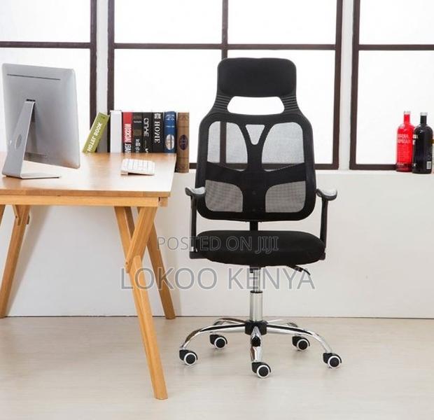 Office Chair; Swivel Mesh Ergonomic Office Work Chair - thumbnail 2