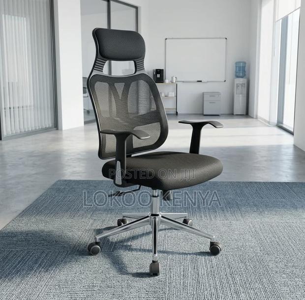 Office Chair; Swivel Mesh Ergonomic Office Work Chair - thumbnail 7