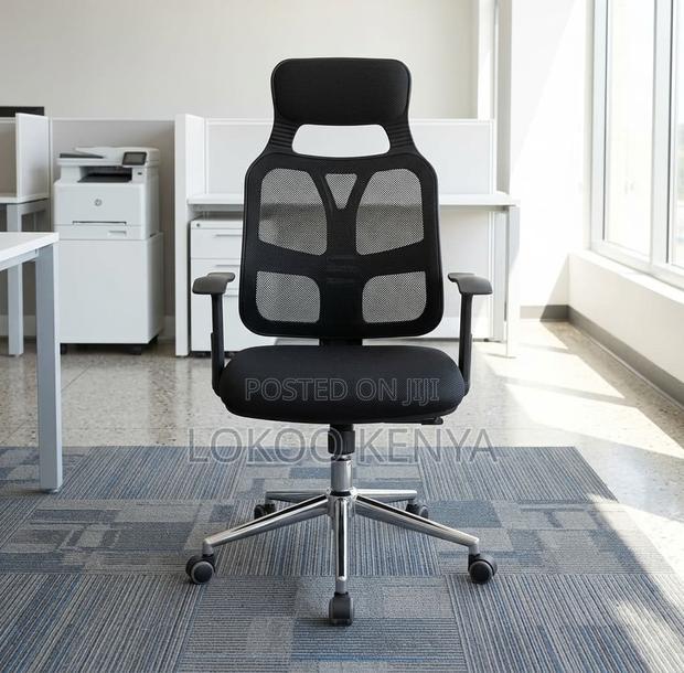 Office Chair; Swivel Mesh Ergonomic Office Work Chair - thumbnail 8